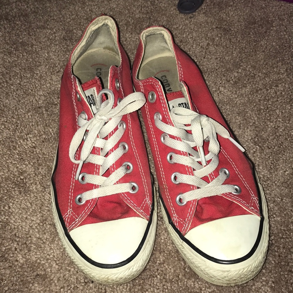 Red converse